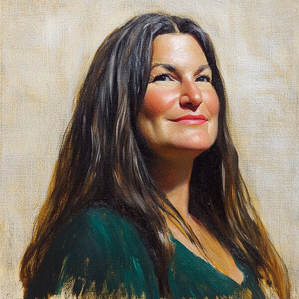 Portrait of Angela Solk.